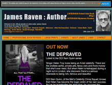 Tablet Screenshot of james-raven.com